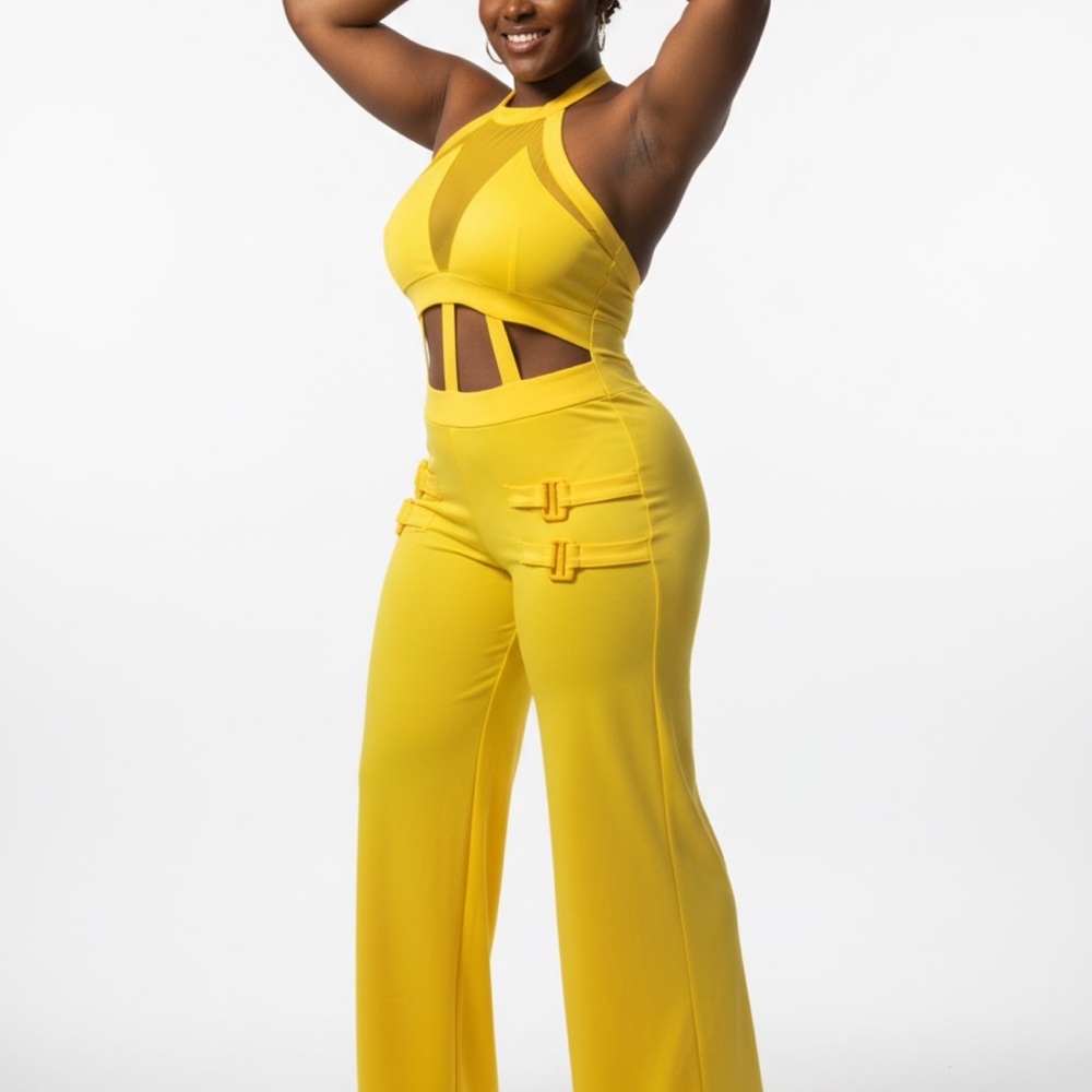 Yellow Women's Jumpsuit